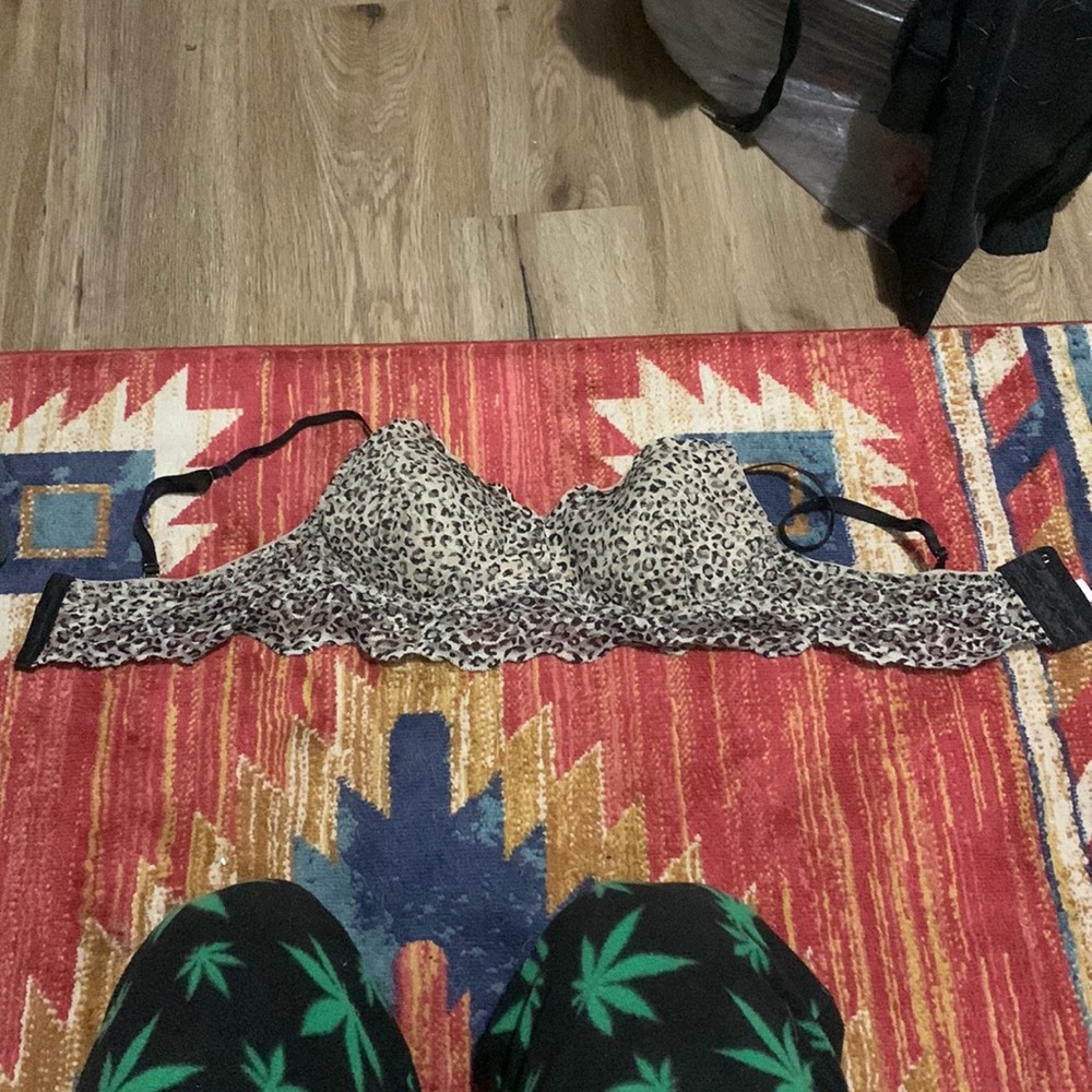 Leopard print bralette